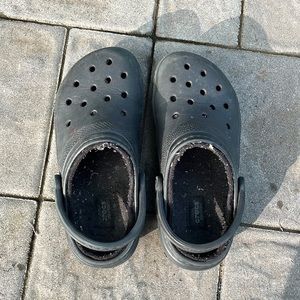 Fleece lined crocs